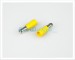 Crimp Terminals | Insulated Yellow Male Bullet Terminals 2.5 - 6.0mm | 100 Pcs