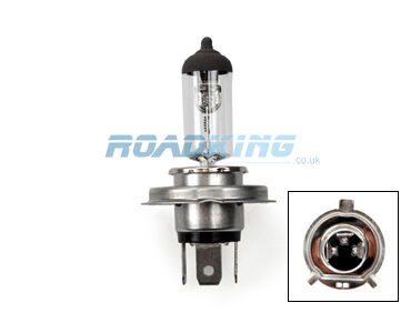 H4  75/70W 24 Volt Headlight Bulb