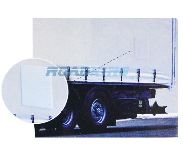 Repair Patches for Curtain Sider | 4 Piece | 21 x 15 cm