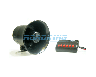 Siren - 6 Different Sounds - 12v or 24v