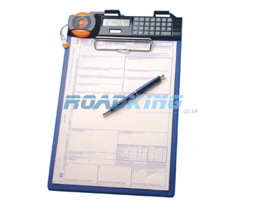 Clip Board with Calculator, Measure and Pen