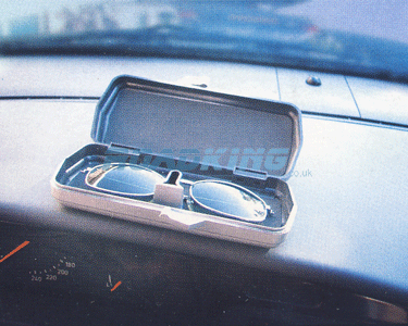 Stick On Glasses Case | Silver