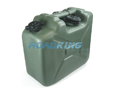 10 Litre Green Plastic Jerry Can