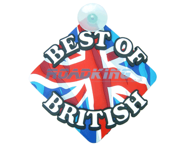 3D Sucker Sign - Best of British