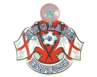 3D Sucker Sign - England Expects