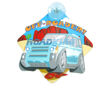 3D Sucker Sign - Off Roader
