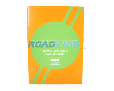 Tachodisc - Driving Without a Card - Register