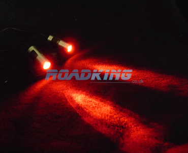 Twin Red Lights - 24 Volt