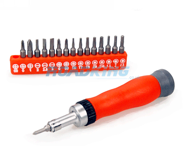 Mini Ratchet Screwdriver & Bit Set | 16 in 1
