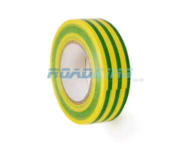 Insulation Tape | PVC Electrical | 19mm x 20m | Yellow/Green