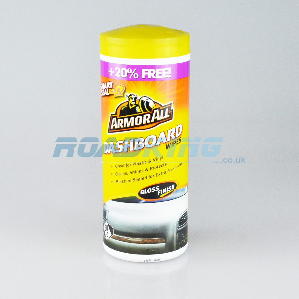 ArmorAll Dashboard Wipes Gloss Finish 30 ROADKING.co.uk