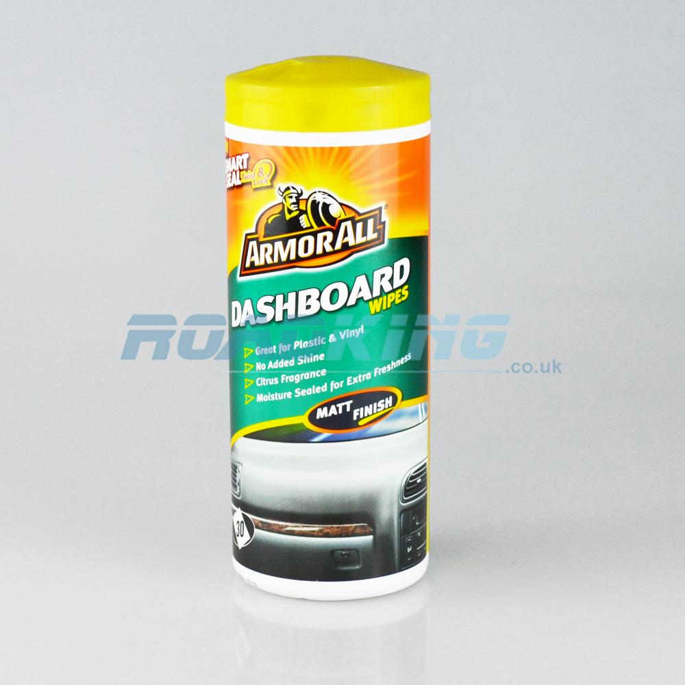 ArmorAll Dashboard Wipes Matt Finish 30 ROADKING.co.uk