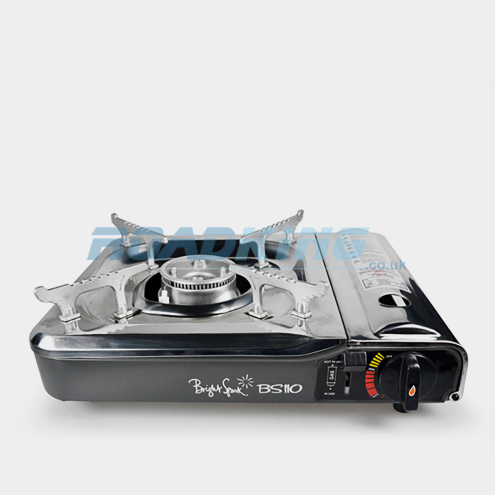 Bright Spark BS110 Cooker Portable Gas Camping Stove Anthracite