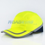 Safety Baseball Cap / Hard Hat - Hi-Vis Bump Cap | Yellow