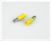 Crimp Terminals | Insulated Yellow Male Bullet Terminals 2.5 - 6.0mm | 100 Pcs
