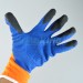KOOLgrip Hi-Viz Latex Knit Heat & Cold Protection Gloves | Fleece Lined