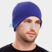 Reversible Beanie Hat | Navy & Blue