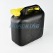 Jerry Can 10L | 10 Litre Black Plastic Fuel Can