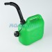 Jerry Can 5L | 5 Litre Green Plastic Fuel Can