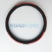 Truck Steering Wheel Cover PU | Black & Red | 44-46cm