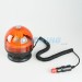 LED Orange Beacon Light with Suction Cup & Magnet | 12v & 24v
