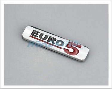 Euro 5 Chrome Truck Emblem | 10cm