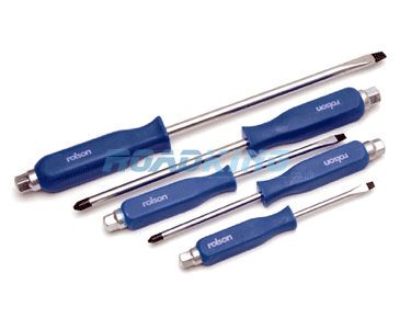 Rolson Hex Shank Screwdriver Set | 5 Pcs