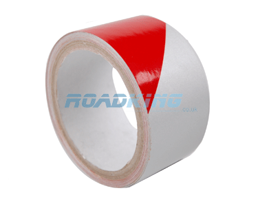 Reflective Tape | Red & White | 50mm x 10m