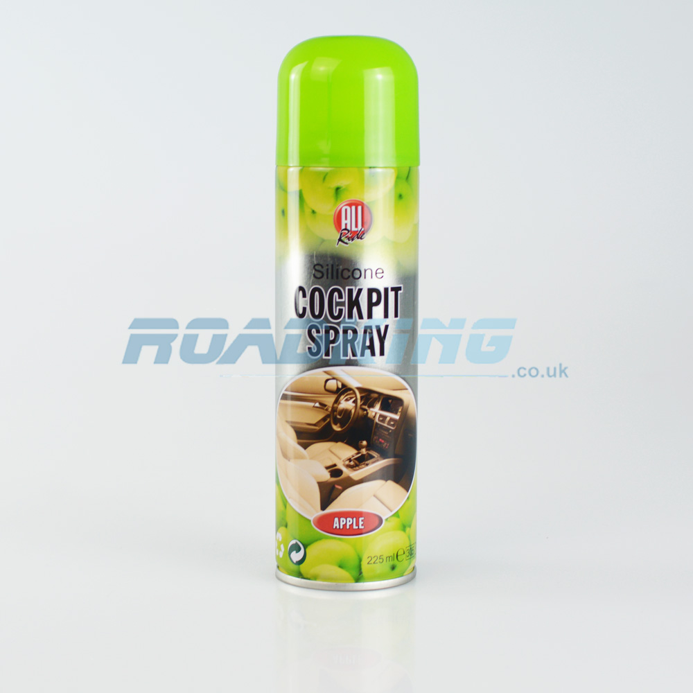 Cockpit Spray - 225ml | Long Lasting Air Freshner | Apple