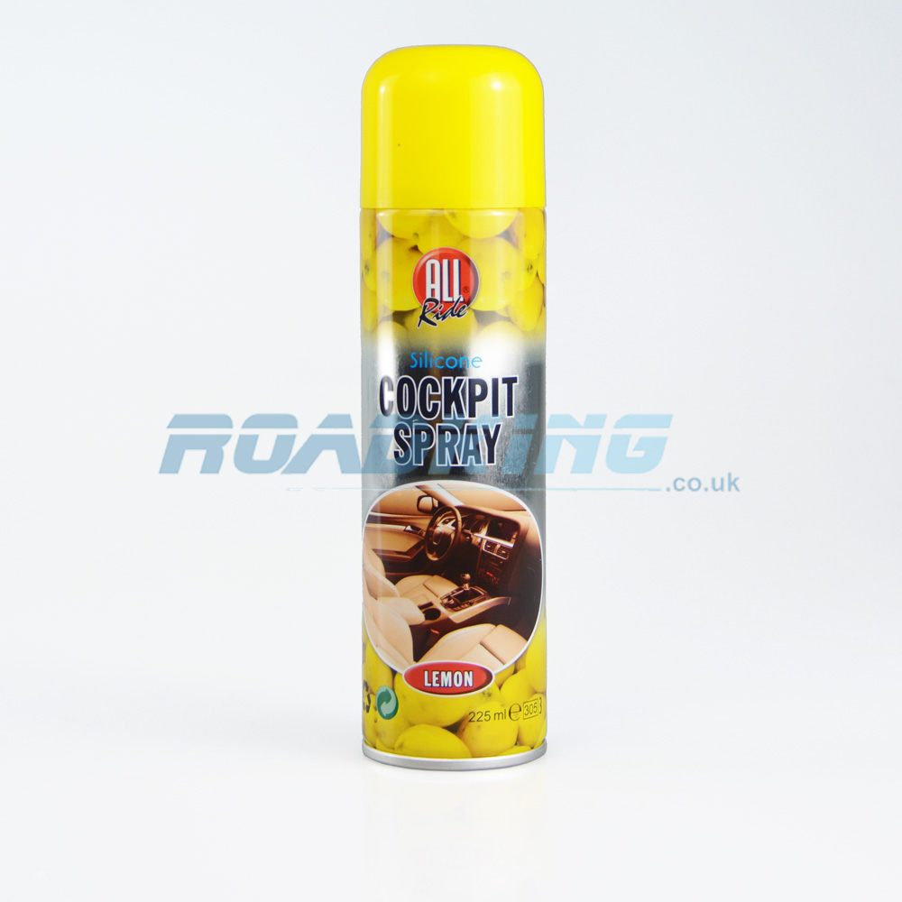 Cockpit Spray - 225ml | Long Lasting Air Freshner | Lemon