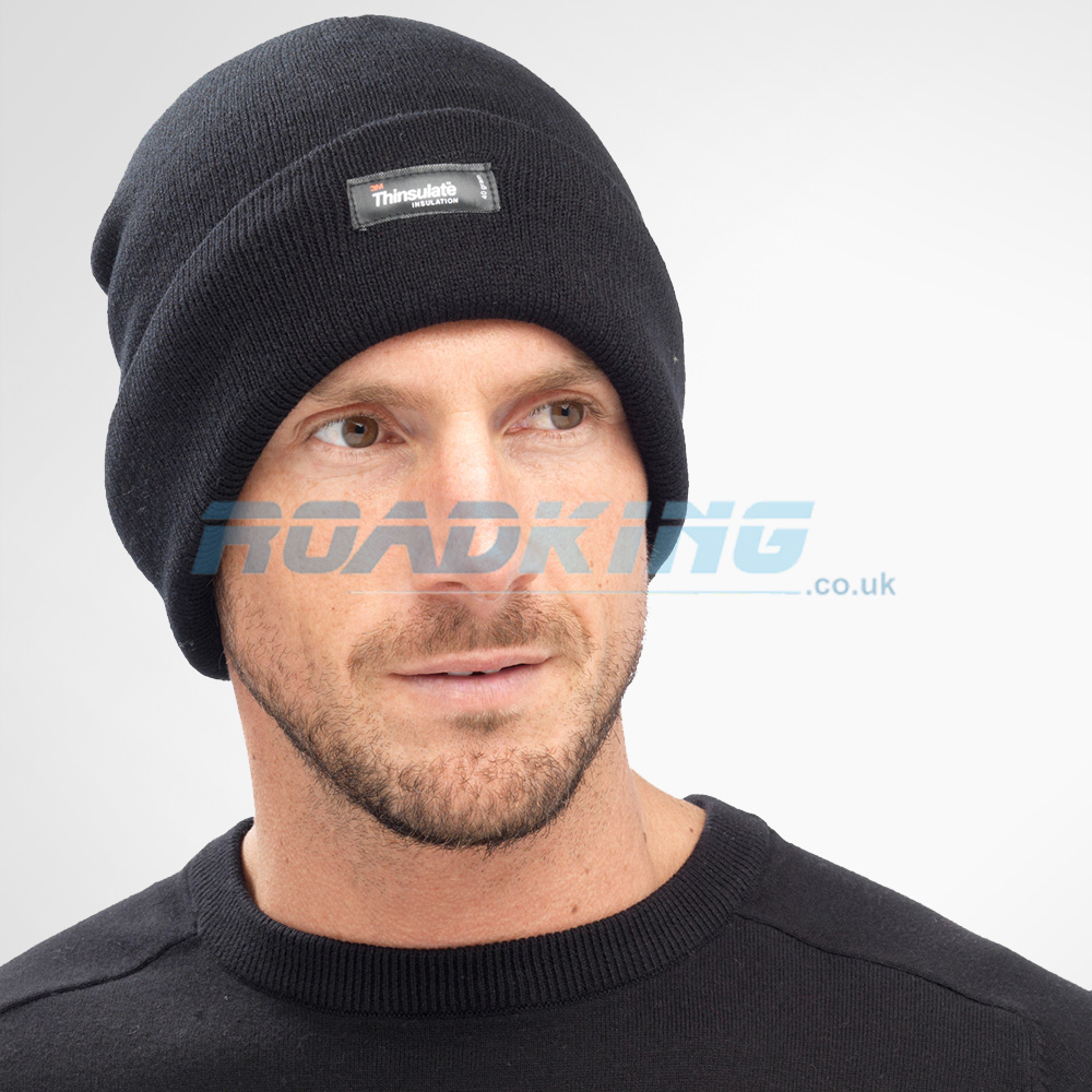 3M Thinsulate Beanie Hat - 40 Gram - Black