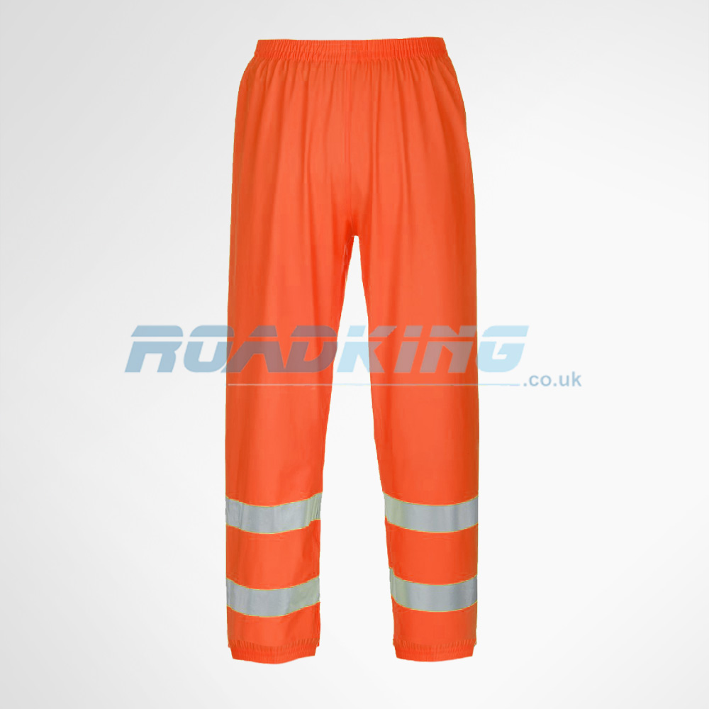 Hi-Vis Breathable Trousers | Orange