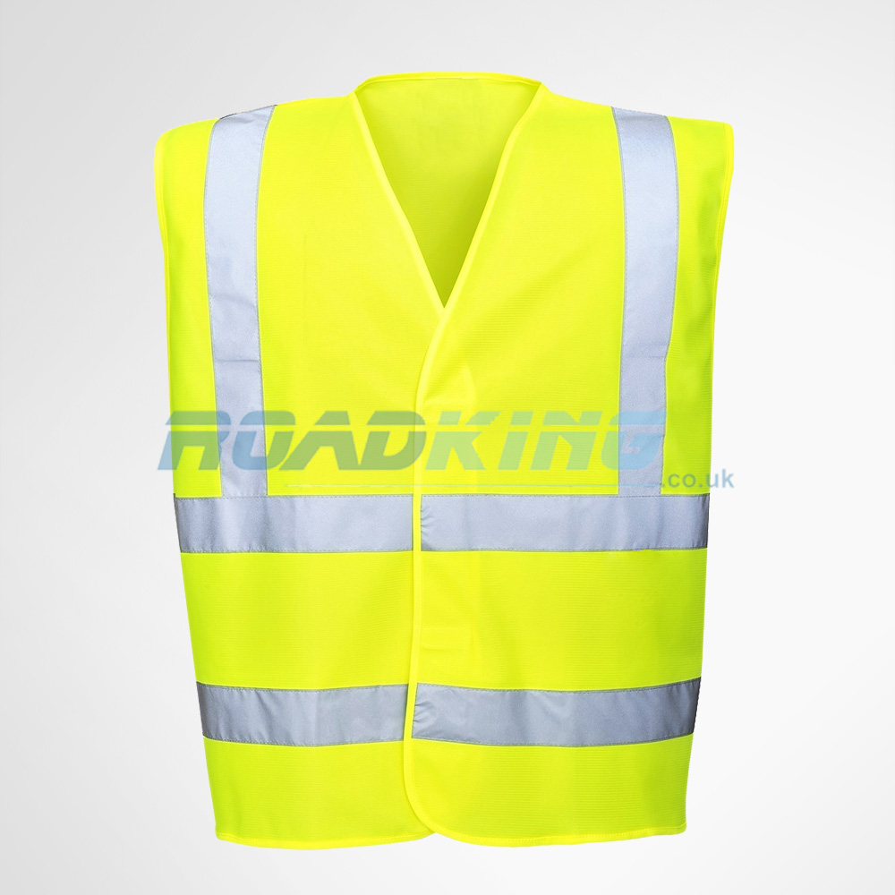 Hi Vis Vest | Hi-Vis Safety Waistcoat | Yellow