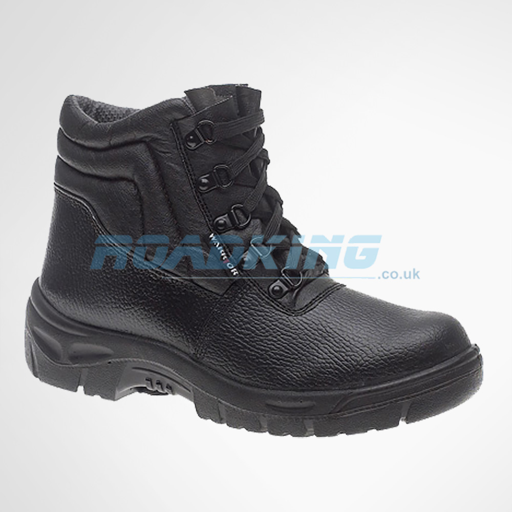 Warrior Safety Chukka Boots With Steel Toecap & Midsole | Black