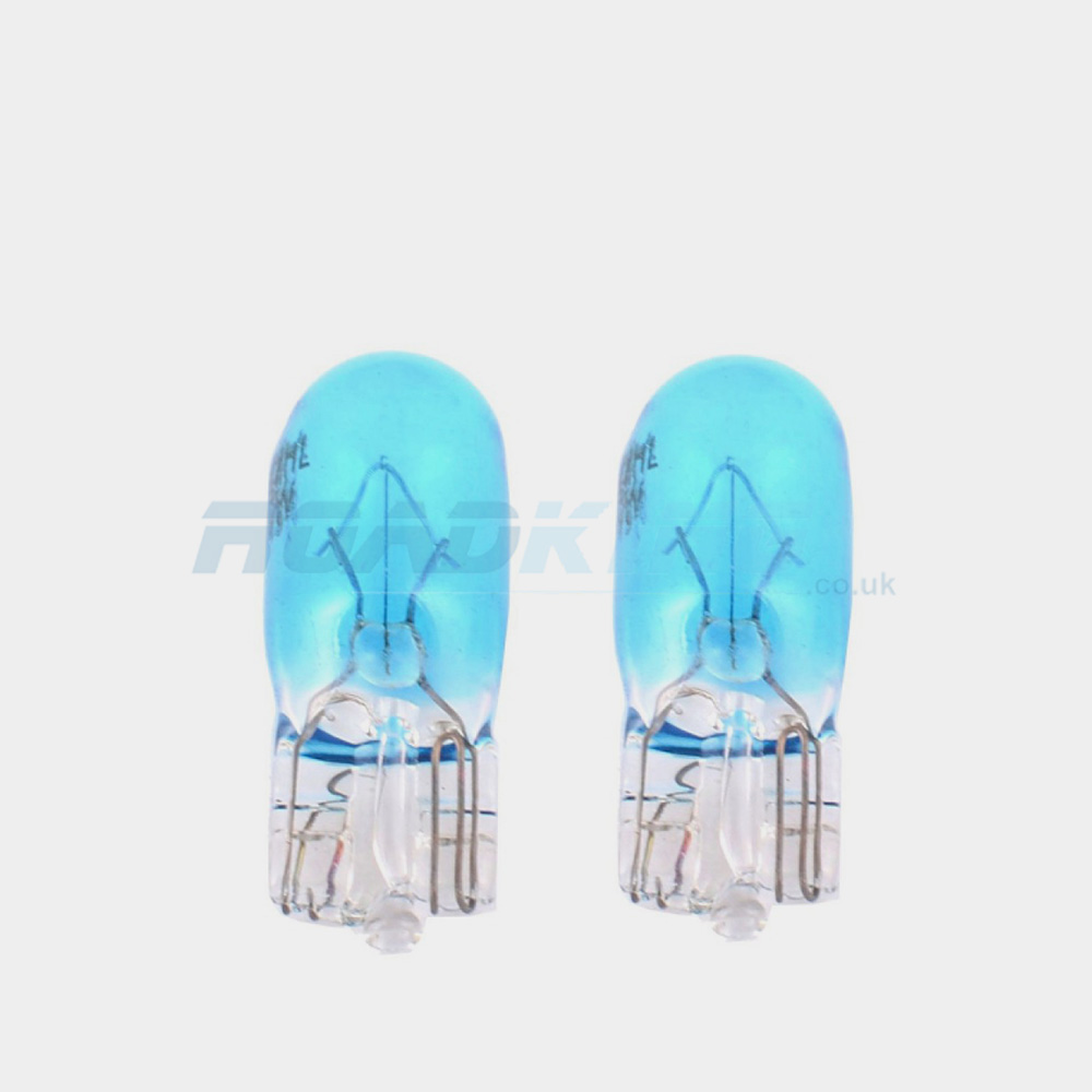 Car Bulb Blue T10 5W 12 Volt | 2 Pcs | 12v