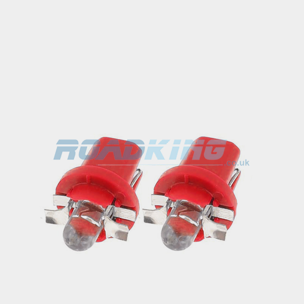 2x Red LED 149 BA15s Bulbs – 13 SMD For Number Plate & Interior (24V HGV Truck)