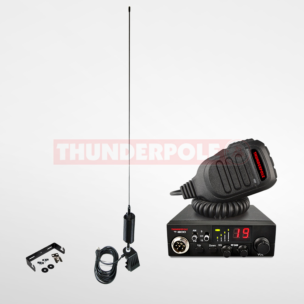 Thunderpole CB Radio Starter Pack | 12v - Gutter Mount