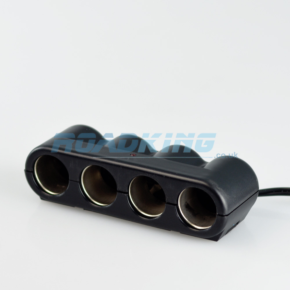 4-Way Cigarette Lighter Adaptor / Splitter / Socket | 12v / 24v