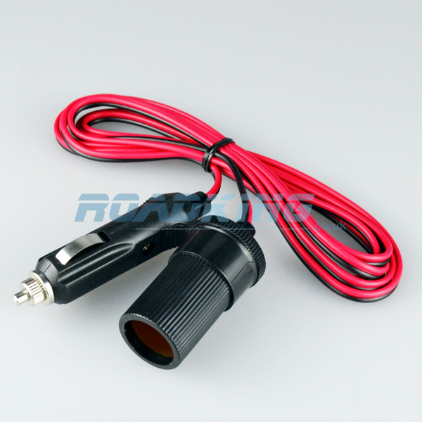 Cigarette Lighter Extension Lead - 2 Metre