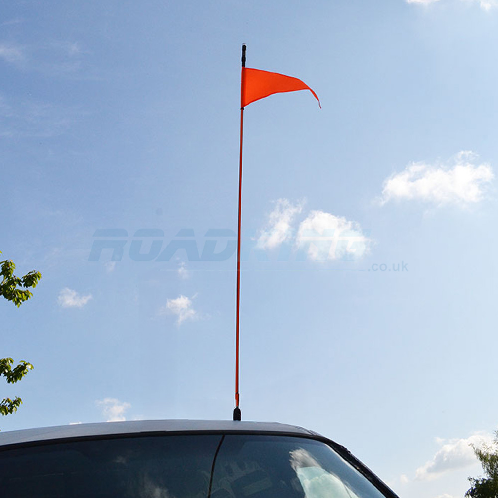 Safety Flag 5ft Red Stick | Buggy Whip