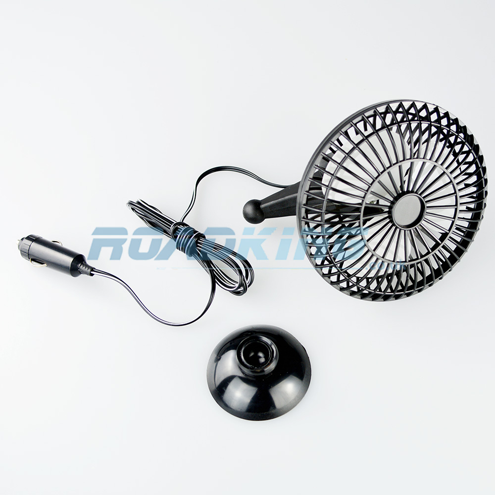 12v Cooling Fan | 5 Inch Fan with Suction Cup | ROADKING.co.uk
