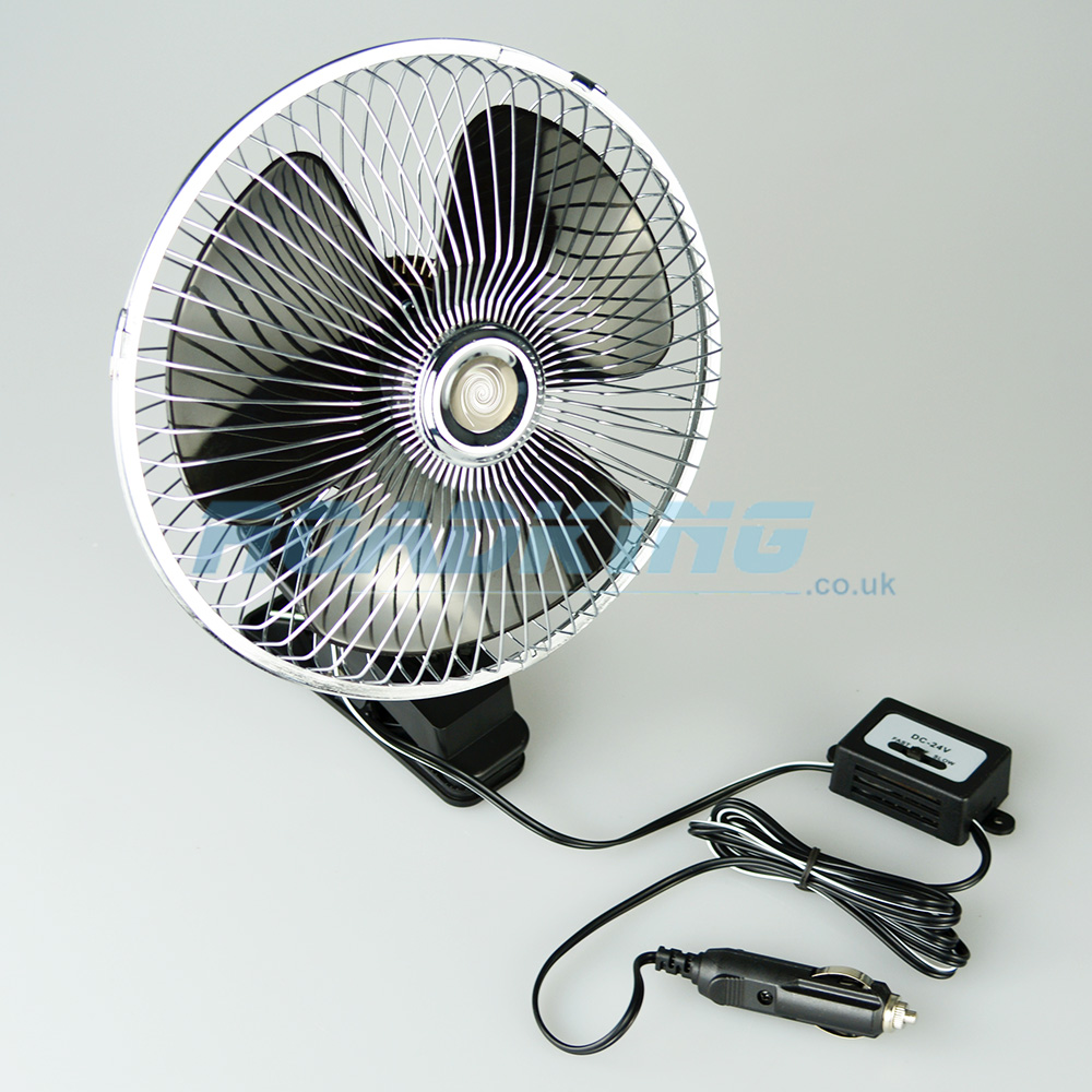 8 inch oscillating clip on fan discount