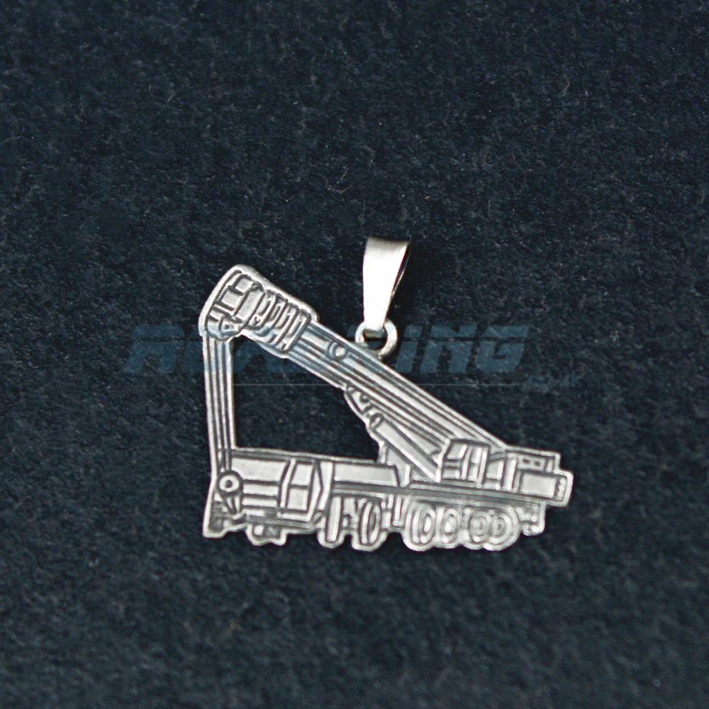 Silver Telescopic Crane Pendant