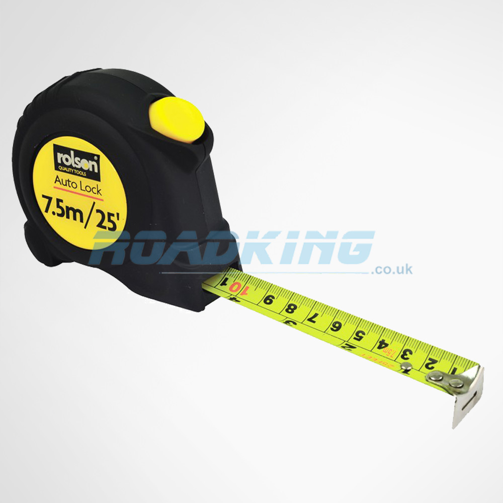 Rolson Tape Measure - 7.5m / 25 ft