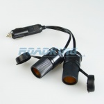 2-Way Cigarette Lighter Adaptor / Splitter / Socket | 12v / 24v