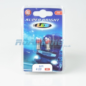 Kit 10 Lampadine LED B8.5D Per Cruscotto E Strumenti | 24V Bianco, SMD 5050 | Plug & Play, Dimmerabili | Conversione Interni Auto