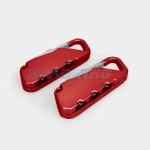 Luggage Combination Travel Padlock | Pack of 2 | Red