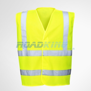 Hi Vis Vest | Hi-Vis Safety Waistcoat | Yellow