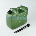 Jerry Can 10L | 10 Litre Green Plastic Fuel Can
