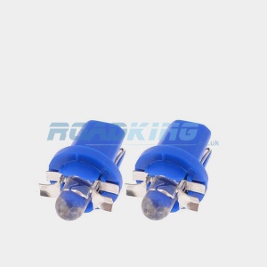 2x Amber 24v LED Bayonet Bulbs BA15s 246 R10W - 8 SMD For Number Plate & Interior Lights (HGV/Truck)